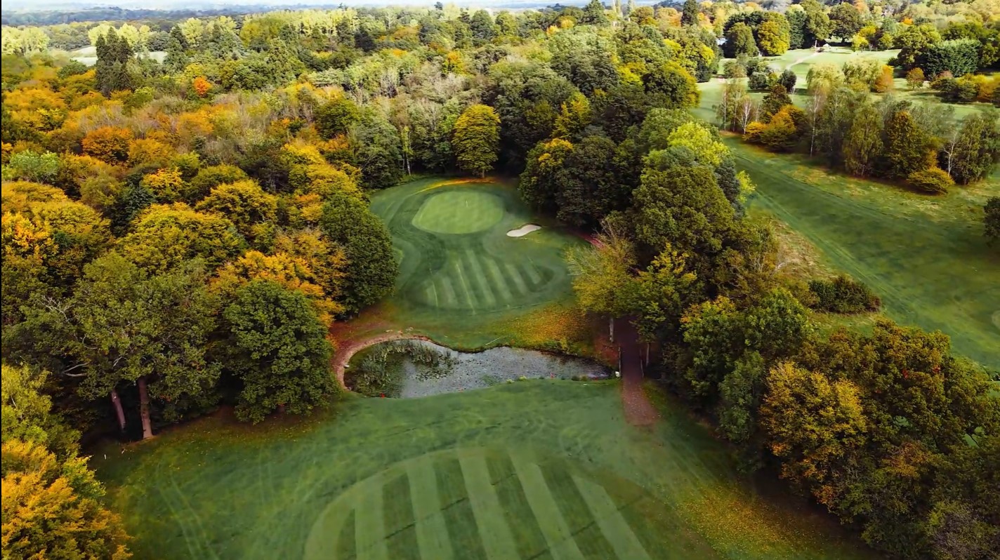 17th Green Arial